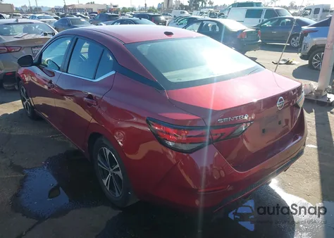 2022 Nissan Sentra Sv Xtronic Cvt из США, поврежденный, VIN 3N1AB8CVXNY321399